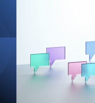 Colorful speech bubbles representing powerful communication through setting expectations and conversation control.