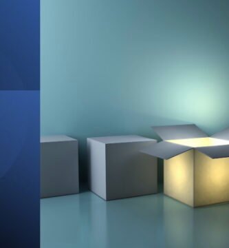 A glowing box symbolizing the productivity mindset and consistent personal growth through raised standards.