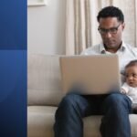 A professional balancing work and family while managing your energy for better productivity.