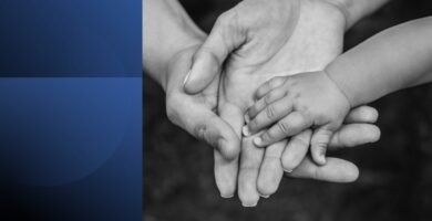 Hands showing connection and trust, symbolizing persuading with emotion in communication.