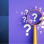 Magnifying glass with question marks representing softening statements in persuasive communication